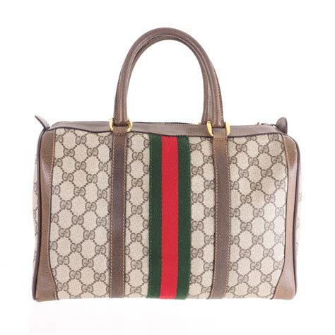 vintage gucci speedy bag|1970s gucci monogram bag.